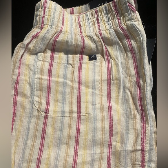 GAP Ladies Linen Shorts - Dotted Sun Stripe - Size XL - NWT - Picture 10 of 10